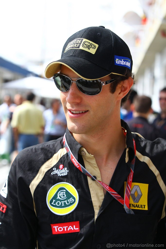 GP BRASILE, 26.11.2011- Bruno Senna (BRA), Lotus Renault GP R31 