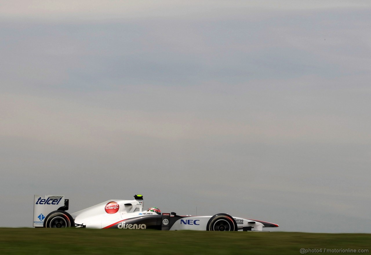 GP BRASILE, 26.11.2011- Prove Libere 3, Sabato, Sergio Prez (MEX), Sauber F1 Team C30 