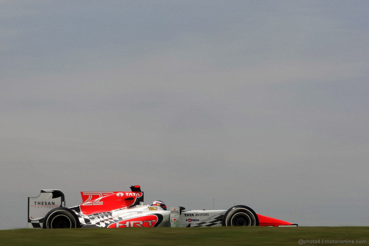 GP BRASILE, 26.11.2011- Prove Libere 3, Sabato, Daniel Ricciardo (AUS), HRT Formula One Team 