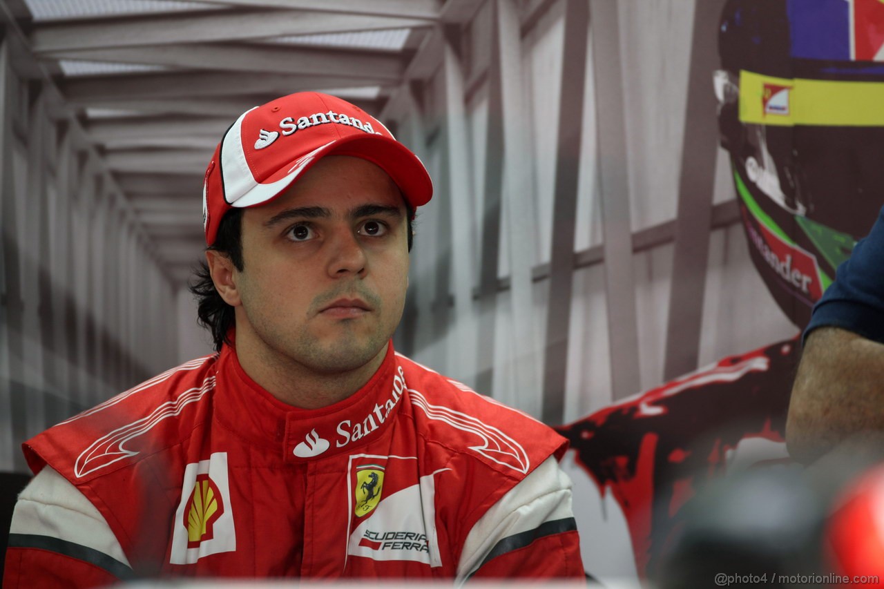 GP BRASILE, 26.11.2011- Prove Libere 3, Sabato, Felipe Massa (BRA), Ferrari, F-150 Italia 