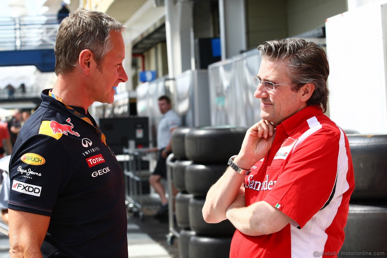 GP BRASILE, 26.11.2011- Prove Libere 3, Sabato, Pat Fry (GBR), Technical Director (Chassis), Ferrari 