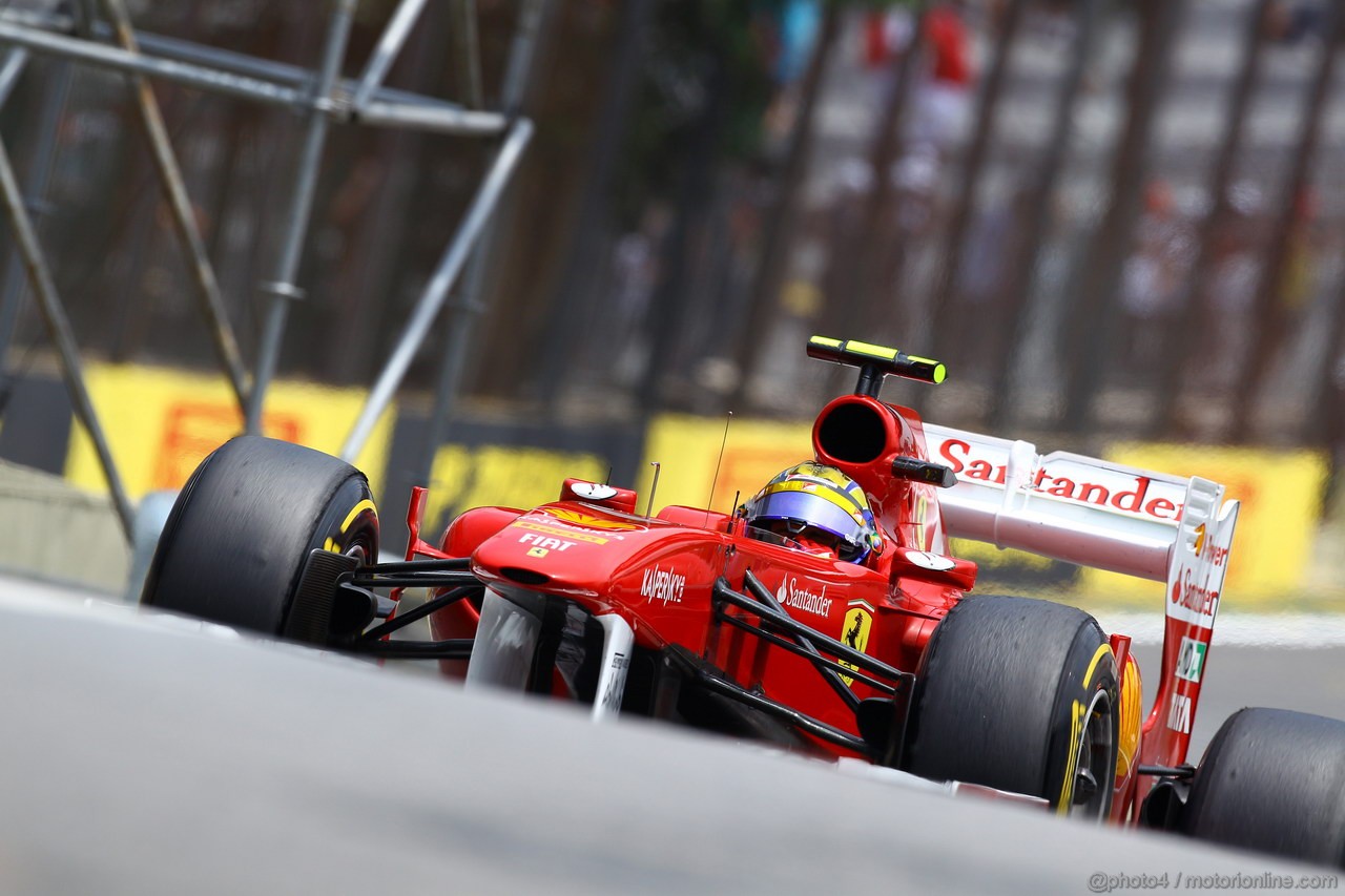 GP BRASILE, 26.11.2011- Prove Libere 3, Sabato, Felipe Massa (BRA), Ferrari, F-150 Italia 