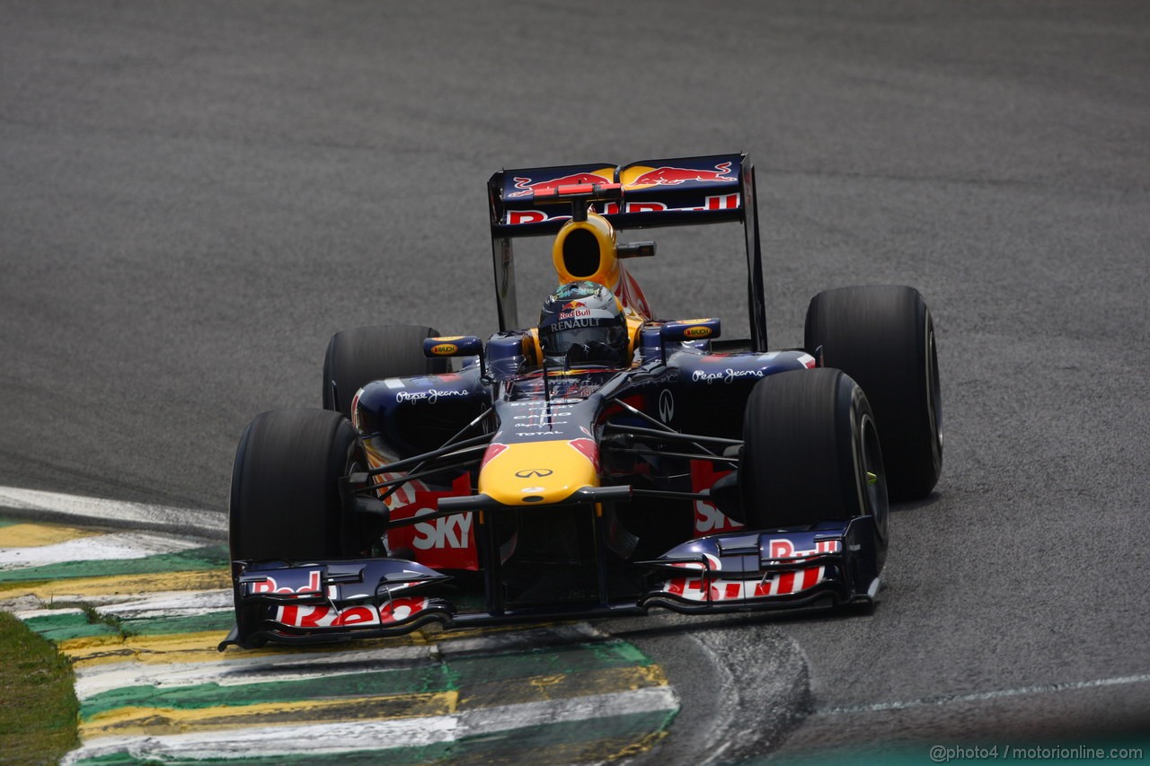 GP BRASILE, 26.11.2011- Qualifiche, Sebastian Vettel (GER), Red Bull Racing, RB7 