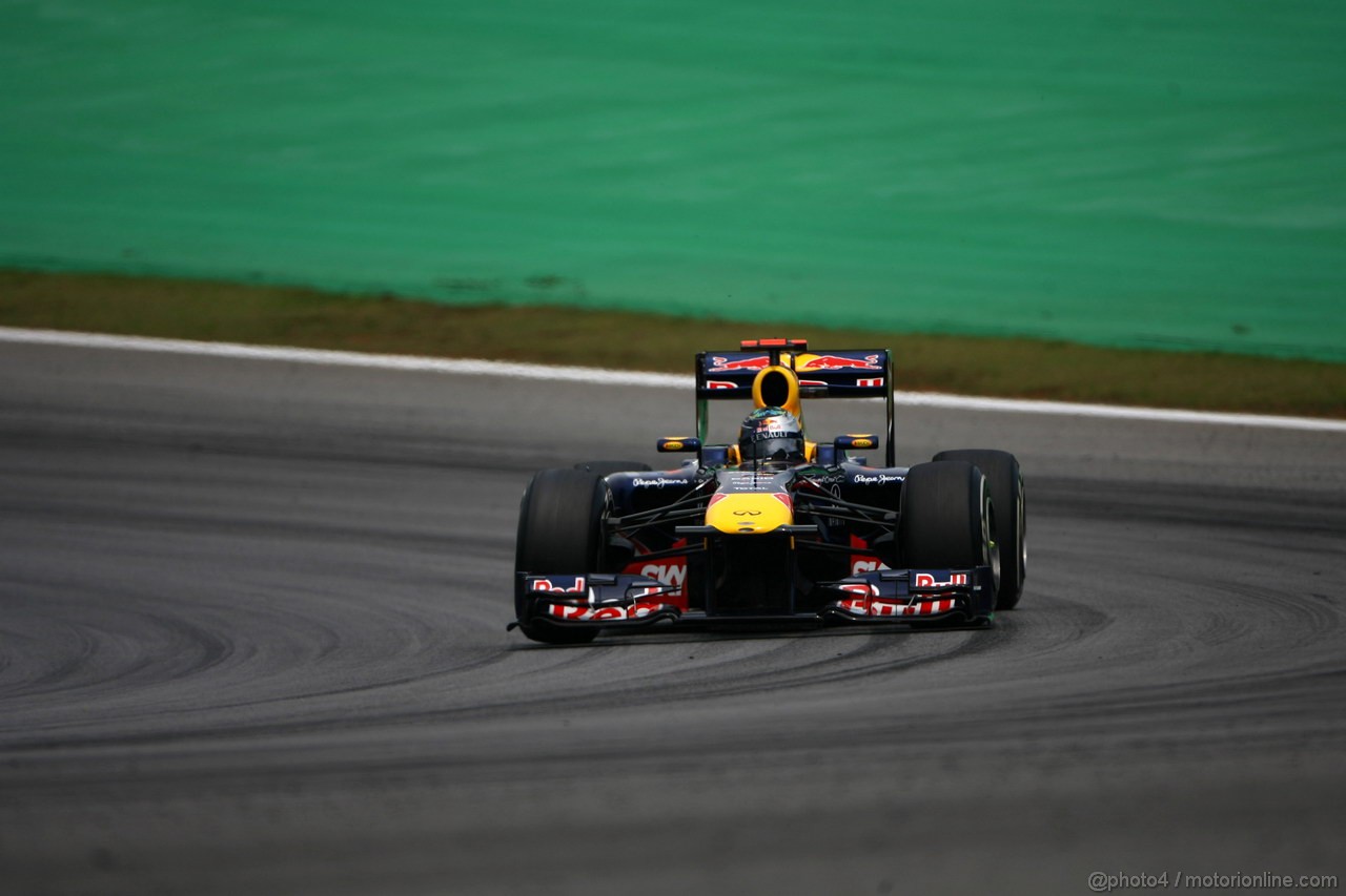 GP BRASILE, 26.11.2011- Qualifiche, Sebastian Vettel (GER), Red Bull Racing, RB7 