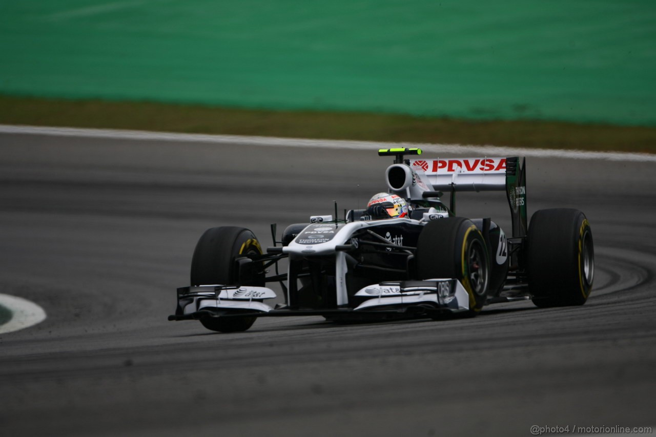 GP BRASILE, 26.11.2011- Qualifiche, Pastor Maldonado (VEN), Williams FW33 