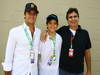 GP BRASILE, 26.11.2011- Nelson Piquet  (BRA), Ex F1 Champion e his sons Nelson Piquet Jr (BRA) e Pedro Piquet
