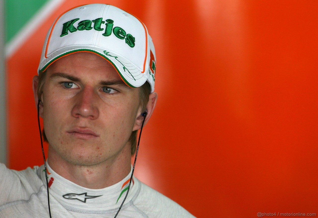 GP BRASILE, 25.11.2011- Prove Libere 1, Venerdi', Nico Hulkenberg (GER), Force India F1 Team, Test Driver 