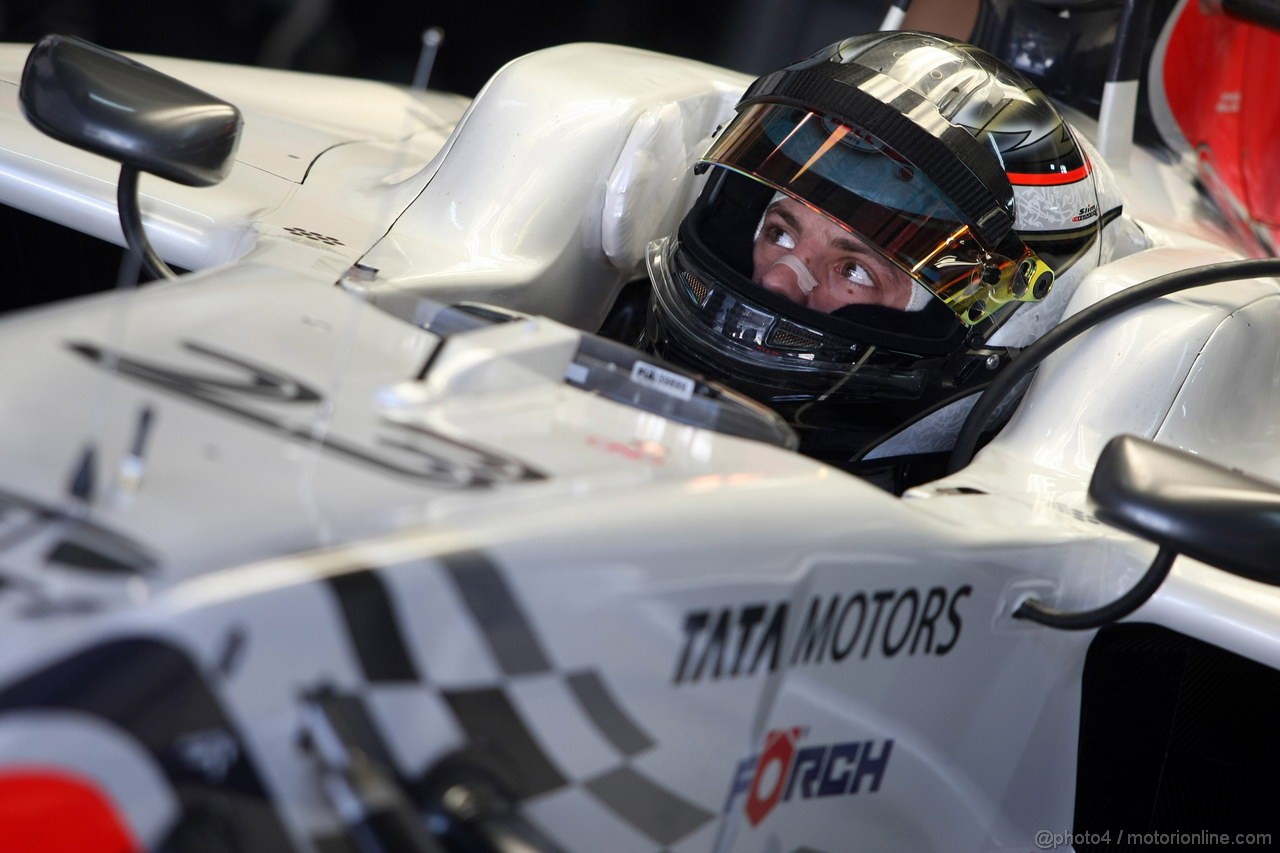 GP BRASILE, 25.11.2011- Prove Libere 1, Venerdi', Jan Charouz (CZE) Test Driver, HRT Formula One Team  