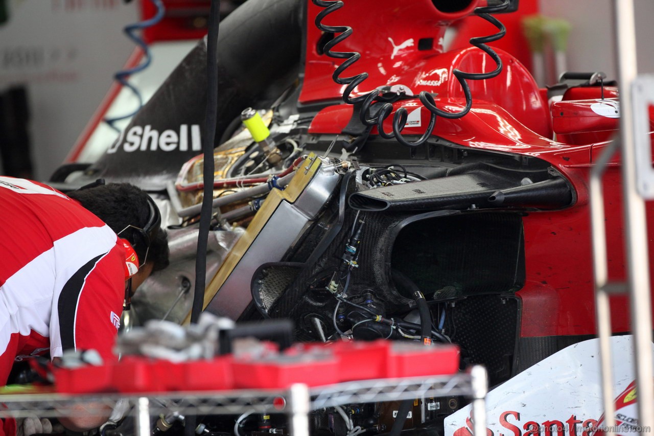 GP BRASILE, 25.11.2011- Prove Libere 1, Venerdi', Engine Ferrari  