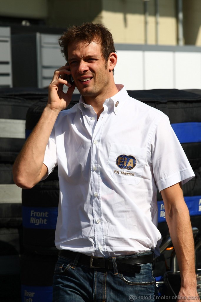 GP BRASILE, 25.11.2011- Prove Libere 1, Venerdi', Alexander Wurz (AUT), Fia Steward