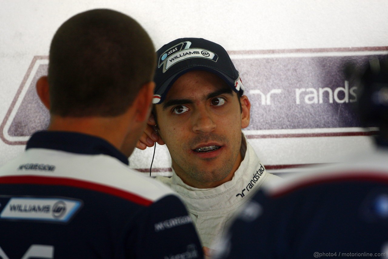 GP BRASILE, 25.11.2011- Prove Libere 1, Venerdi', Pastor Maldonado (VEN), Williams FW33 
