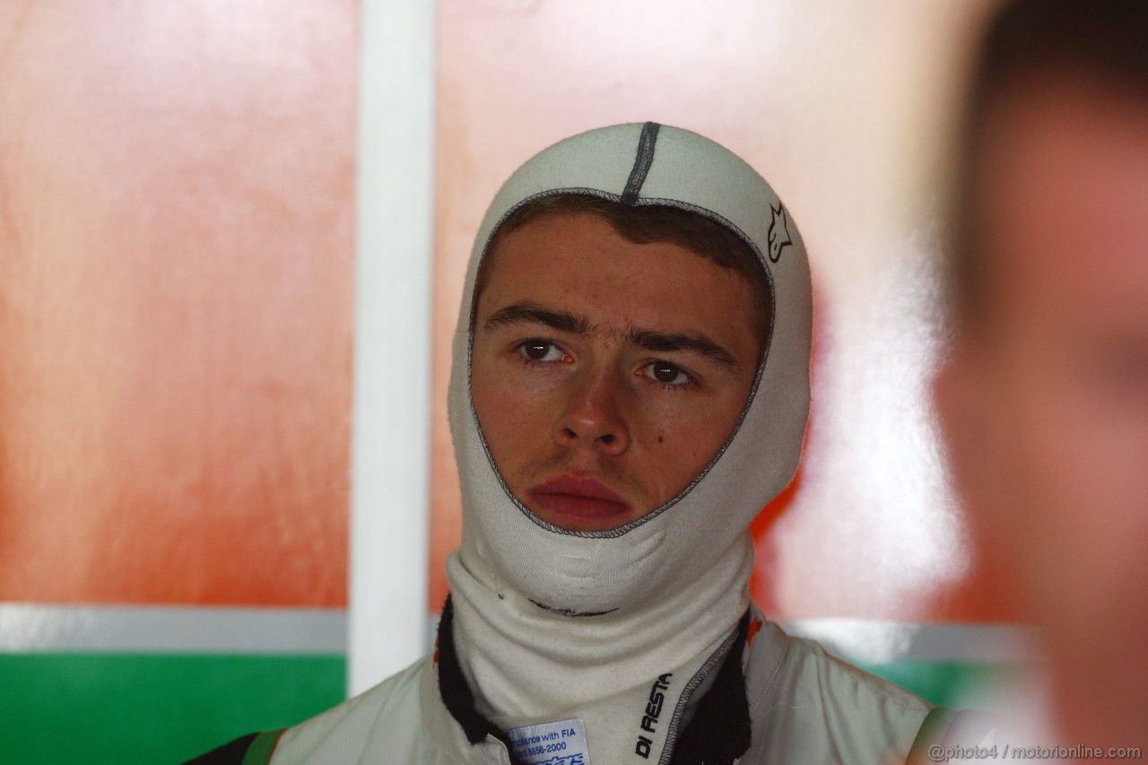 GP BRASILE, 25.11.2011- Prove Libere 1, Venerdi', Paul di Resta (GBR) Force India VJM04 