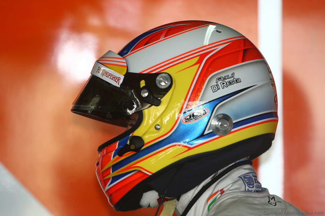 GP BRASILE, 25.11.2011- Prove Libere 1, Venerdi', Paul di Resta (GBR) Force India VJM04 