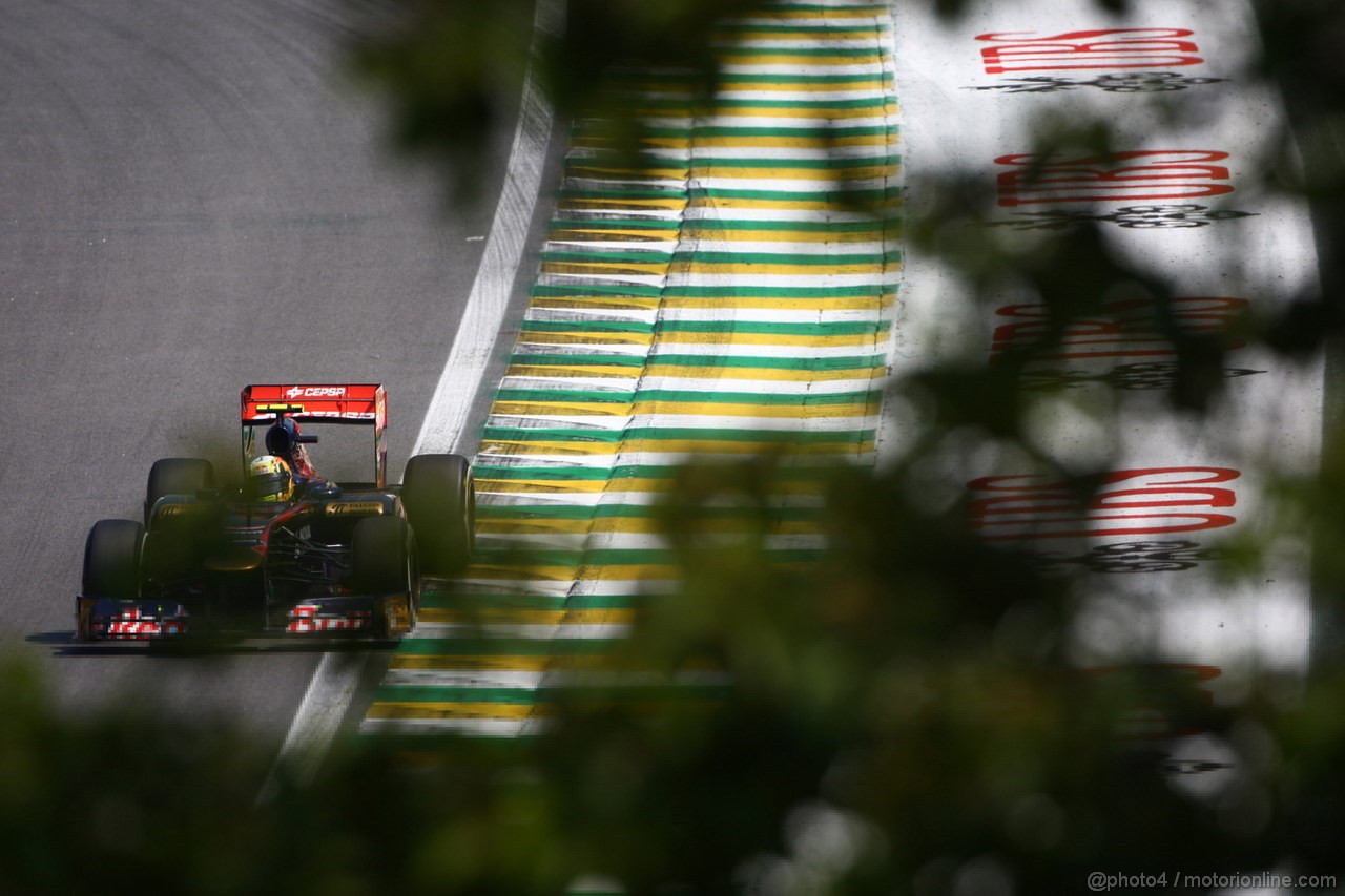 GP BRASILE, 25.11.2011- Prove Libere 2, Venerdi', Jaime Alguersuari (SPA), Scuderia Toro Rosso, STR6 