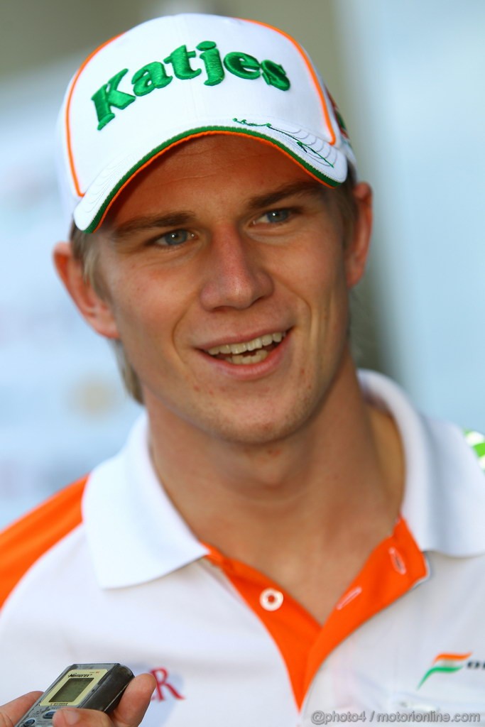 GP BRASILE, 25.11.2011- Nico Hulkenberg (GER), Force India F1 Team, Test Driver 