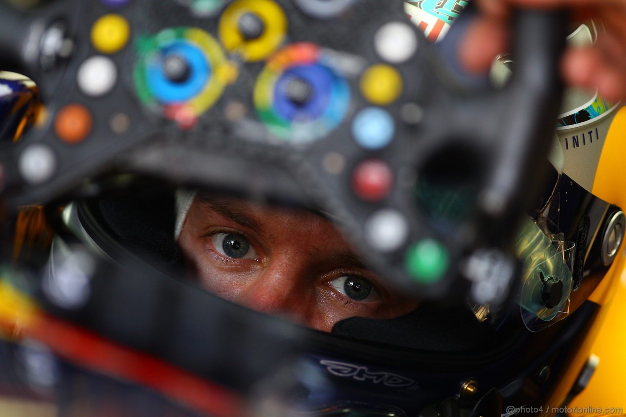 GP BRASILE, 25.11.2011- Prove Libere 2, Venerdi', Sebastian Vettel (GER), Red Bull Racing, RB7 
