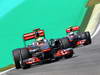 GP BRASILE, 25.11.2011- Prove Libere 1, Venerdi', Lewis Hamilton (GBR), McLaren  Mercedes, MP4-26 e Jenson Button (GBR), McLaren  Mercedes, MP4-26 