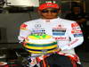 GP BRASILE, 25.11.2011- Lewis Hamilton (GBR), McLaren Mercedes with his special Brazilian GP Helmet, tribute to Ayrton Senna