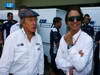 GP BRASILE, 25.11.2011- Prove Libere 2, Venerdi', Sir Jackie Stewart (GBR) e Emerson Fittipaldi (BRA), Ex F1 Champion 