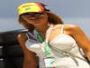 GP BRASILE, 25.11.2011- Ragazza in the paddock 