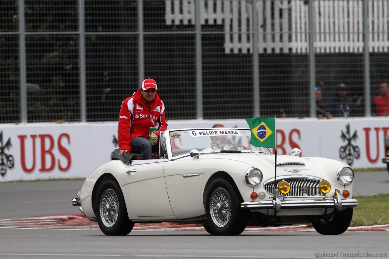 GP CANADA, 12.06.2011- Felipe Massa (BRA), Ferrari, F-150 Italia 