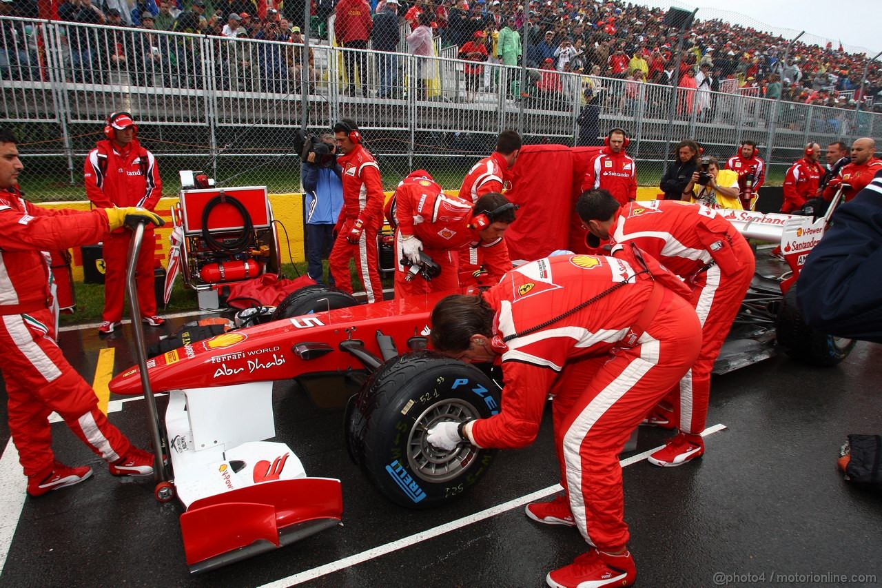 GP CANADA, 12.06.2011- Gara, Fernando Alonso (ESP), Ferrari, F-150 Italia 