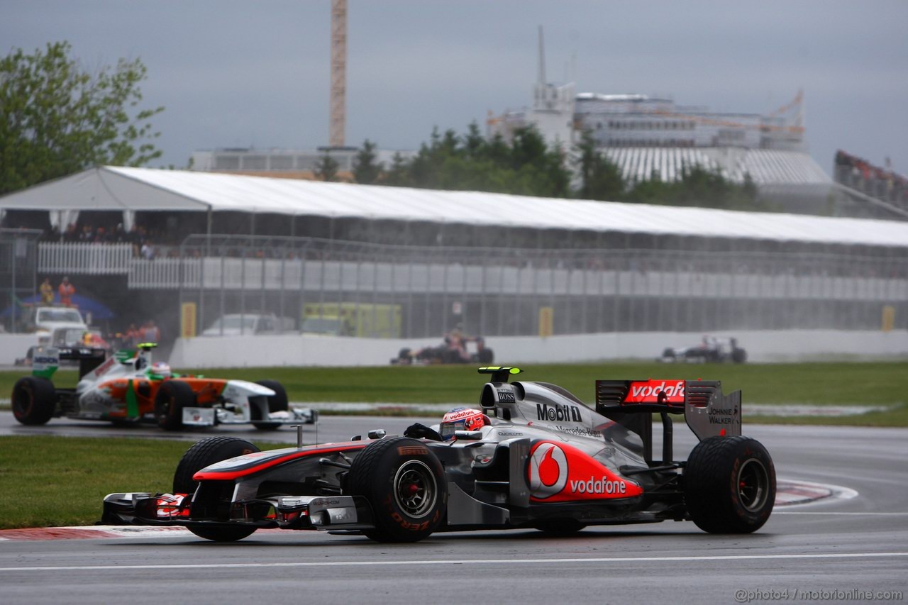 GP CANADA, 12.06.2011- Gara, Jenson Button (GBR), McLaren  Mercedes, MP4-26 