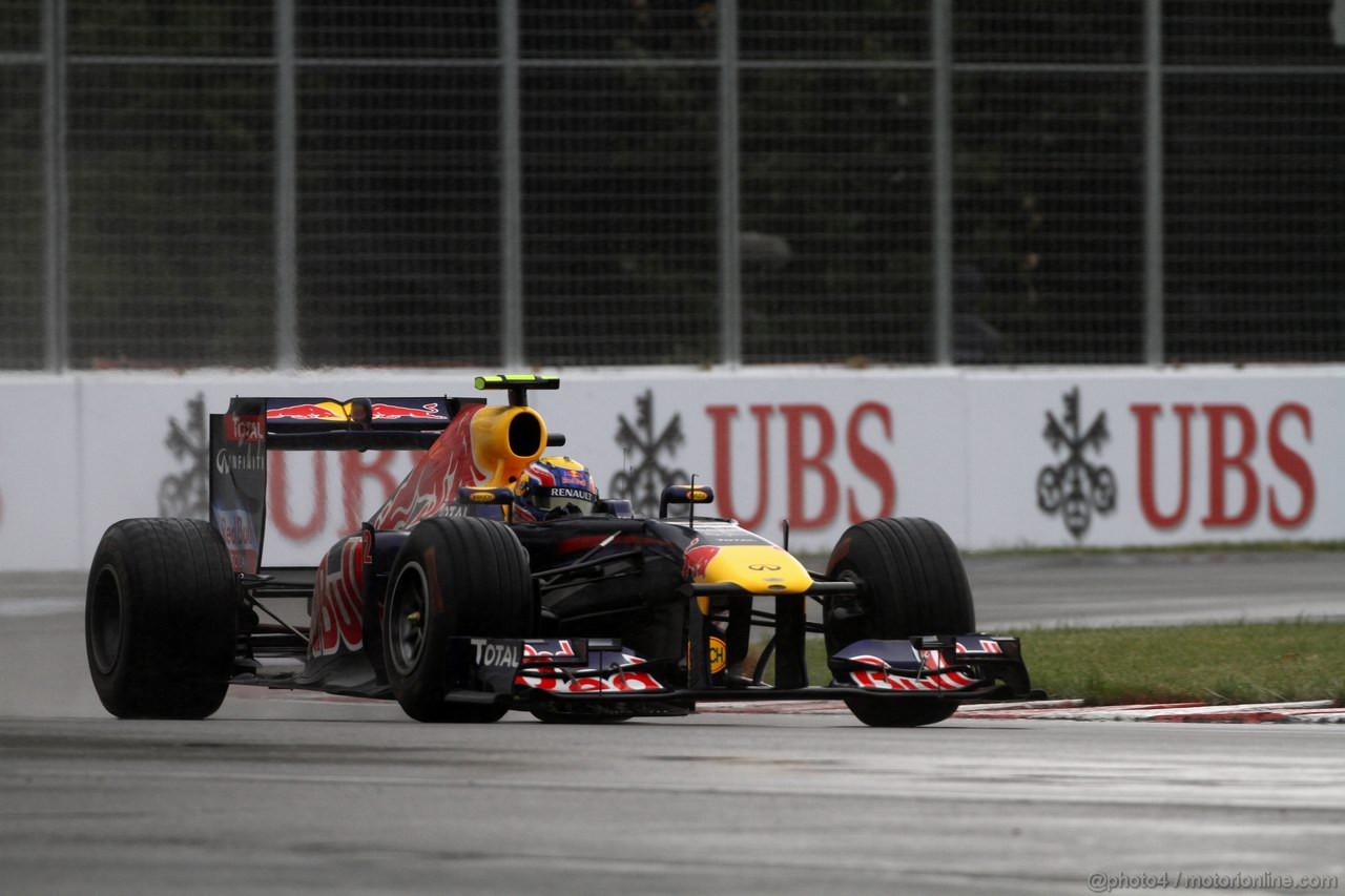 GP CANADA, 12.06.2011- Gara, Mark Webber (AUS), Red Bull Racing, RB7 