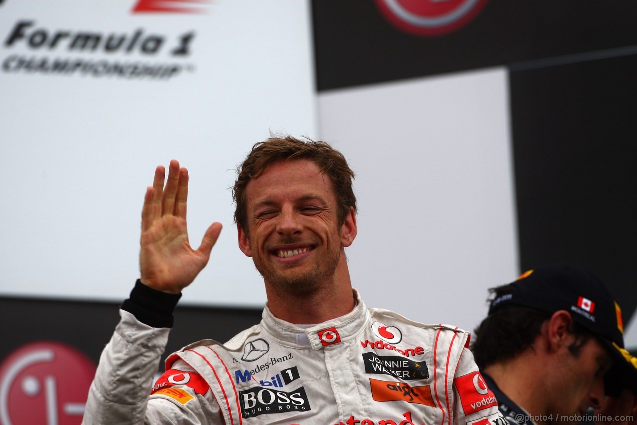 GP CANADA, 12.06.2011- Gara, Jenson Button (GBR), McLaren  Mercedes, MP4-26 vincitore 