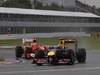 GP CANADA, 12.06.2011- Gara, Mark Webber (AUS), Red Bull Racing, RB7 davanti a Fernando Alonso (ESP), Ferrari, F-150 Italia 