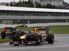 GP CANADA, 12.06.2011- Gara, Mark Webber (AUS), Red Bull Racing, RB7 e Vitaly Petrov (RUS), Lotus Renault GP, R31 