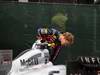 GP CANADA, 12.06.2011- Gara, Sebastian Vettel (GER), Red Bull Racing, RB7 secondo looking at the McLaren  Mercedes, MP4-26 of Jenson Button (GBR)