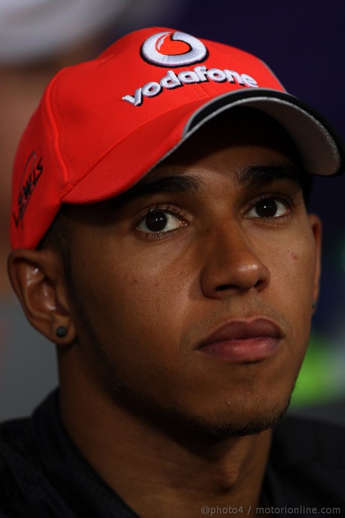 GP CANADA, 09.06.2011- Conferenza Stampa, Lewis Hamilton (GBR), McLaren  Mercedes, MP4-26 