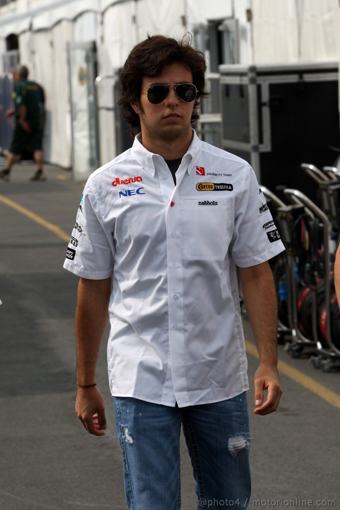GP CANADA, 09.06.2011- Sergio Pérez (MEX), Sauber F1 Team C30 