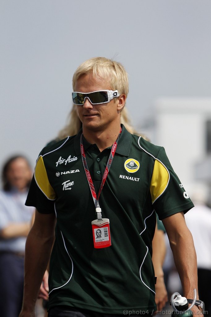 GP CANADA, 09.06.2011- Heikki Kovalainen (FIN), Team Lotus, TL11 