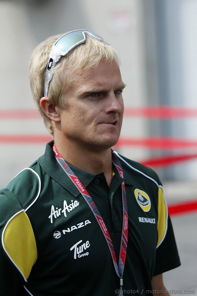 GP CANADA, 09.06.2011- Heikki Kovalainen (FIN), Team Lotus, TL11 