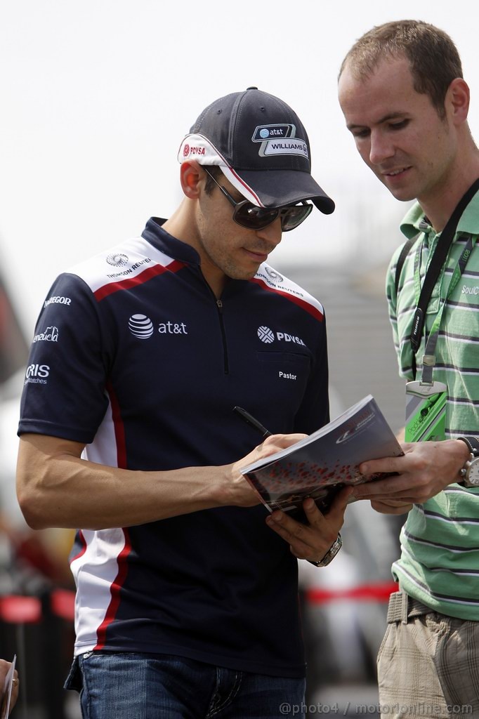 GP CANADA, 09.06.2011- Pastor Maldonado (VEN), Williams FW33 