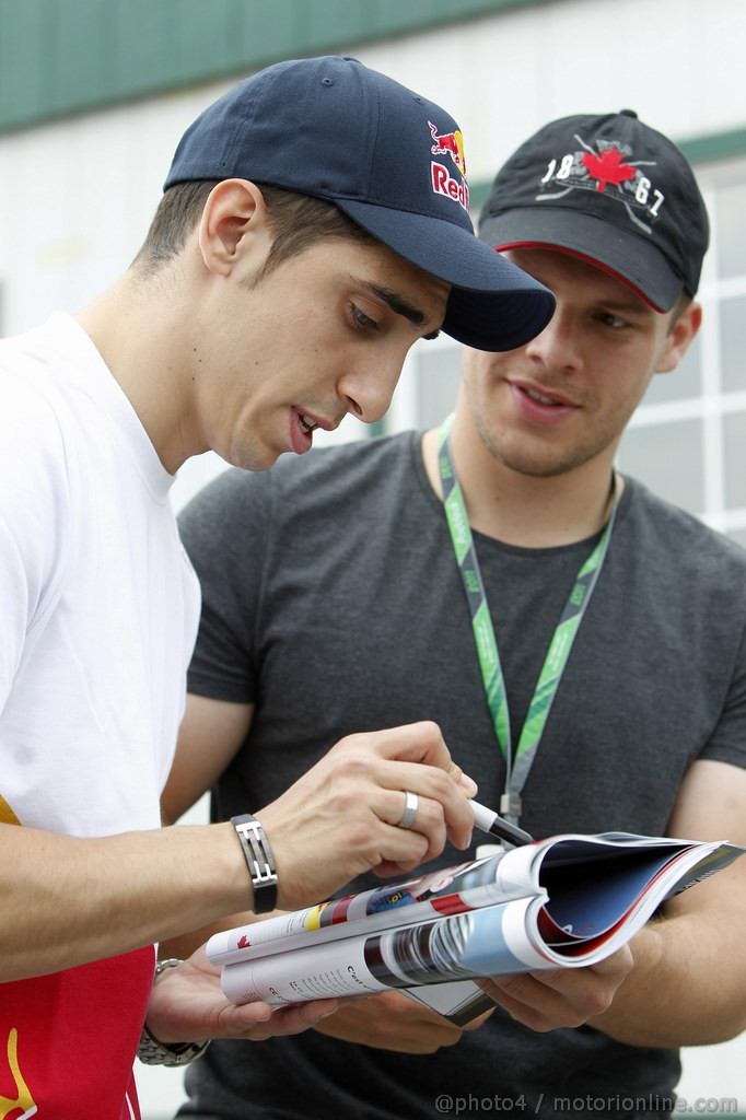 GP CANADA, 09.06.2011- Sébastien Buemi (SUI), Scuderia Toro Rosso, STR6 