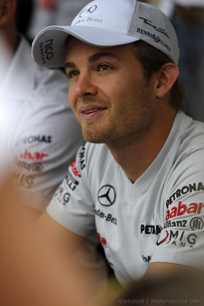 GP CANADA, 09.06.2011- Autograph session, Nico Rosberg (GER), Mercedes GP Petronas F1 Team, MGP W02 