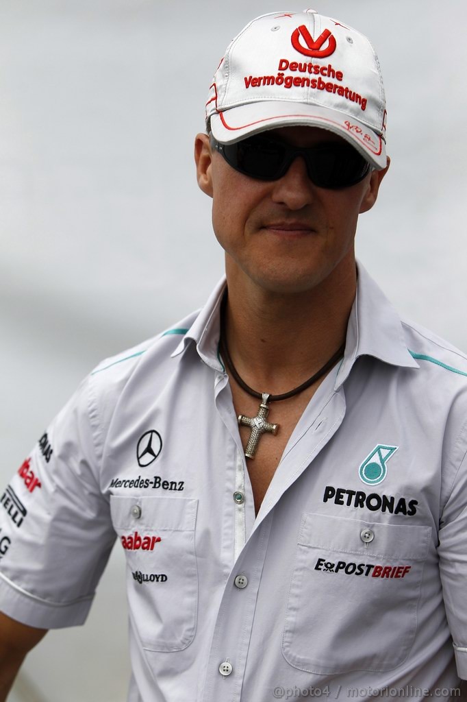 GP CANADA, 09.06.2011- Michael Schumacher (GER), Mercedes GP Petronas F1 Team, MGP W02 