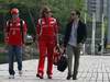 GP CANADA, 09.06.2011- Felipe Massa (BRA), Ferrari, F-150 Italia, Stefania Bocchi (ITA), Press office, Ferrari e Nicola Todt (FRA), Manager di Felipe Massa 
