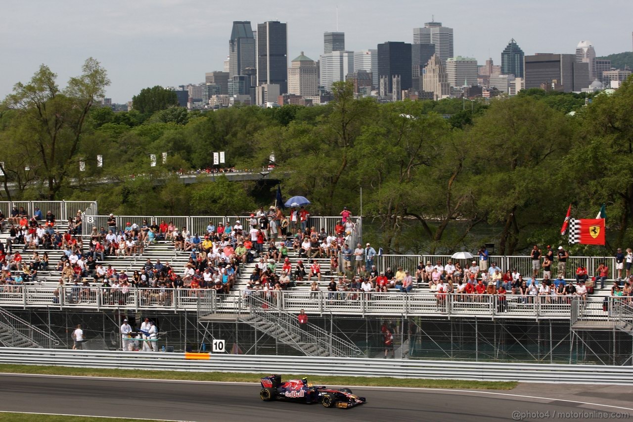 GP CANADA, 11.06.2011- Prove Libere 3, Sabato, Jaime Alguersuari (SPA), Scuderia Toro Rosso, STR6 