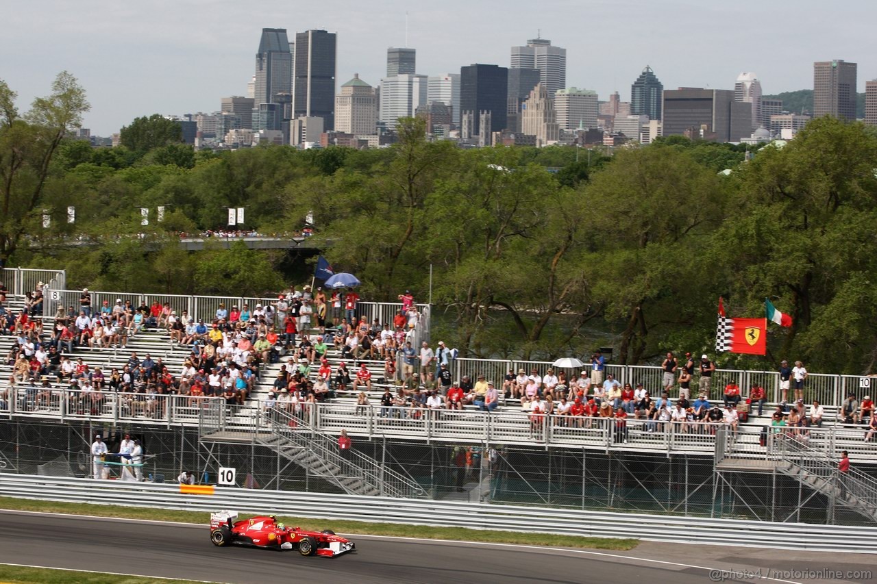 GP CANADA, 11.06.2011- Prove Libere 3, Sabato, Felipe Massa (BRA), Ferrari, F-150 Italia 