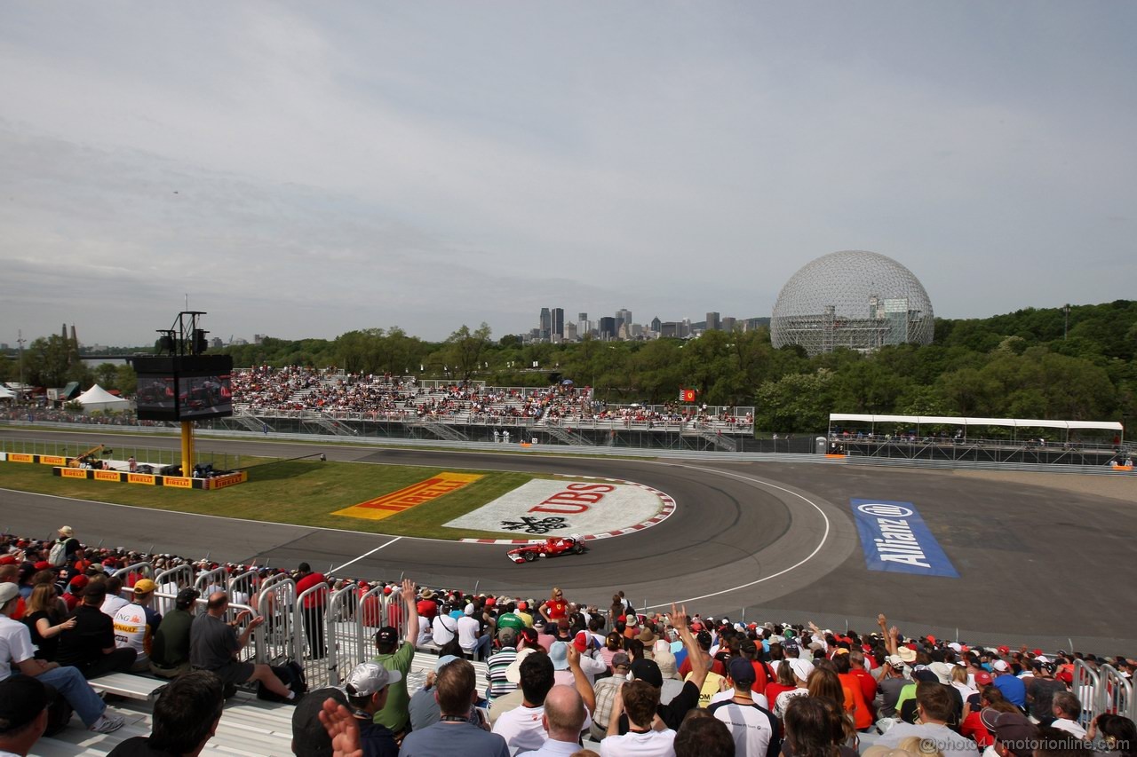 GP CANADA, 11.06.2011- Prove Libere 3, Sabato, Fernando Alonso (ESP), Ferrari, F-150 Italia 