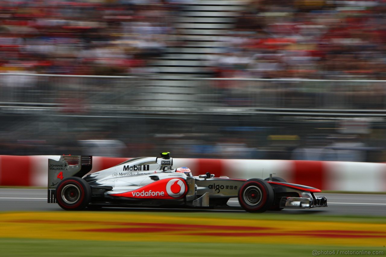 GP CANADA, 11.06.2011- Qualifiche, Jenson Button (GBR), McLaren  Mercedes, MP4-26 