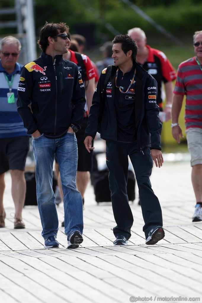 GP CANADA, 10.06.2011- Mark Webber (AUS), Red Bull Racing, RB7 