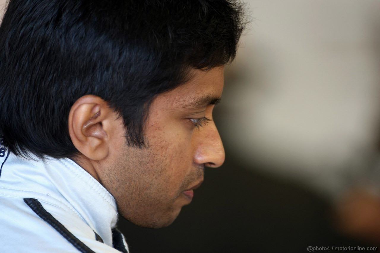 GP CANADA, 10.06.2011- Prove Libere 1, Venerdi', Narain Karthikeyan (IND), Hispania Racing F1 Team, HRT 