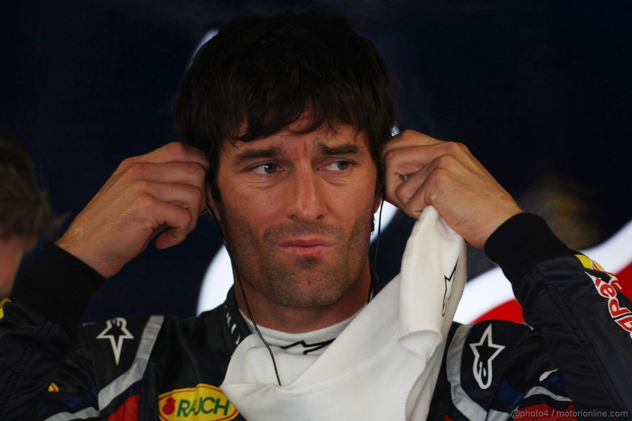 GP CANADA, 10.06.2011- Prove Libere 1, Venerdi', Mark Webber (AUS), Red Bull Racing, RB7 