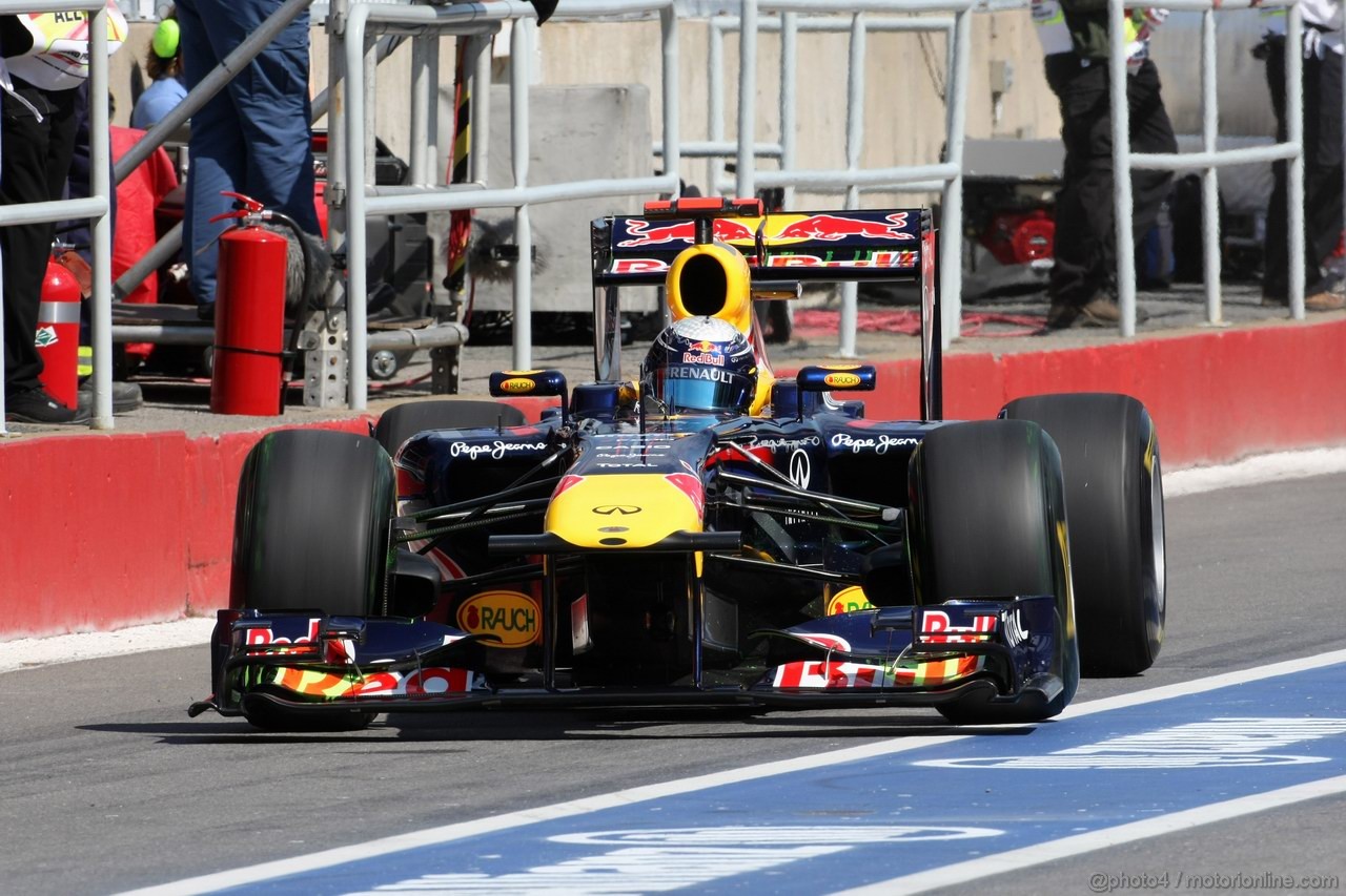GP CANADA, 10.06.2011- Prove Libere 1, Venerdi', Sebastian Vettel (GER), Red Bull Racing, RB7 
