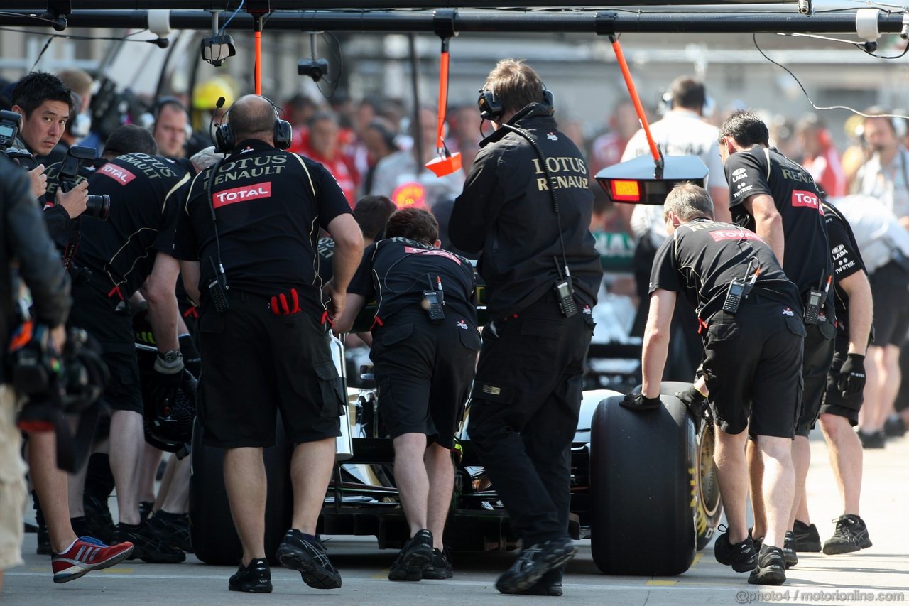GP CANADA, 10.06.2011- Prove Libere 1, Venerdi', Nick Heidfeld (GER) Lotus Renault GP R31  